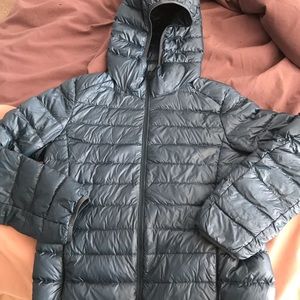 UNIQLO Ultralight Hooded Down Jacket Puffer Parka